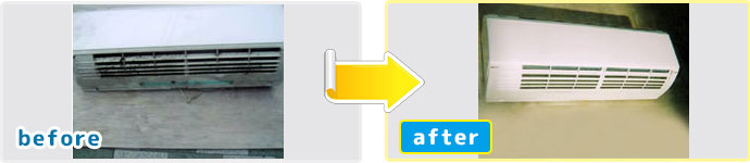 完全分解してクリーニング